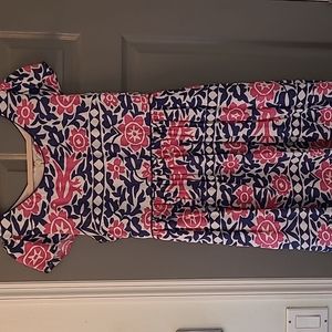 Anthropologie Maeve Peralta Fit Flare Floral Dress